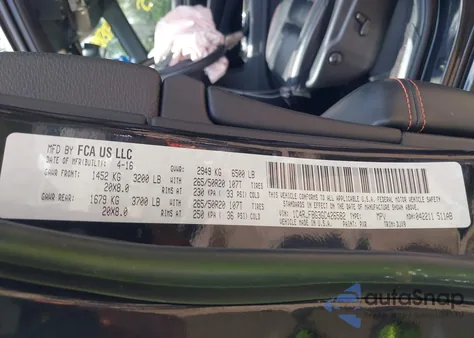 2016 Jeep Grand Cherokee Limited 75Th Anniversary from USA, damaged, VIN 1C4RJFBG3GC426582